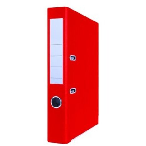 Raccoglitore ad anelli Selgros111 A4, 55 mm, rosso - spazioso e resistente