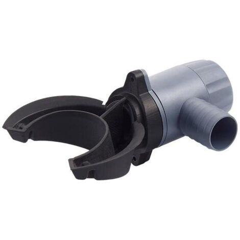 Raccoglitore di pioggia Garantia Rapido (per tubi pluviali da 70-100 mm, raccoglitore di acqua piovana per barili di pioggia, per superfici del tetto fino a 80 m²) 503070, grigio