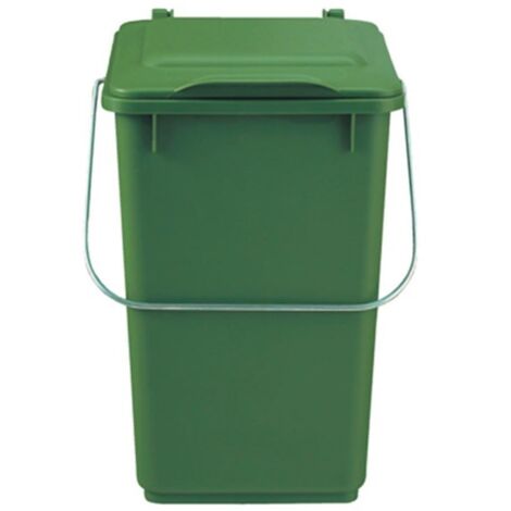 Raccoglitore di rifiuti H309xL205xP276mm 10l verde