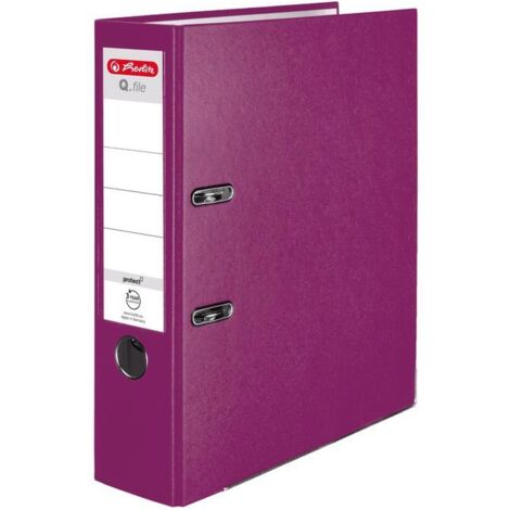 Raccoglitore Herlitz A4/80mm Colore mora