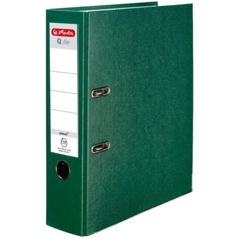 Raccoglitore Herlitz A4/80mm Verde