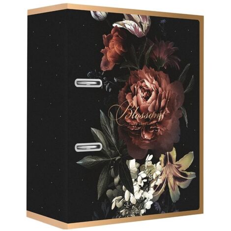 Raccoglitore Interdruk A4/75mm Satin Gold Blossom