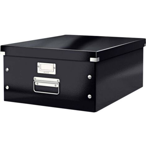 Raccoglitore Leitz Click & Store confezione protettiva e adatta al trasporto grande (per A3), nero