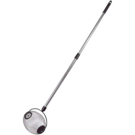 Raccoglitore per nocciole e olive con manico telescopico 80-120 cm