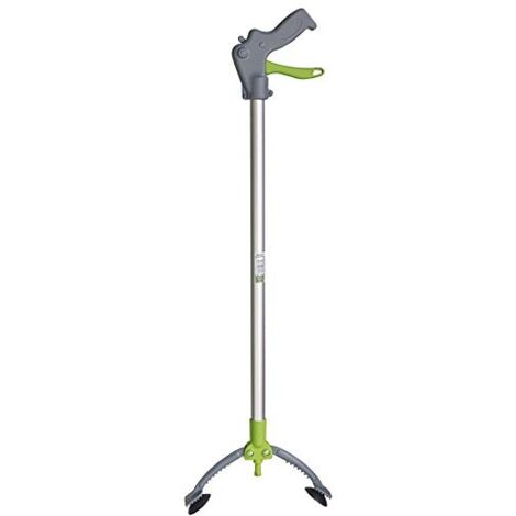 RACCOGLITUTTO 87CM VERDEMAX RACCOGLI RIFIUTI GIARDINO PRATO SPIAGGIA