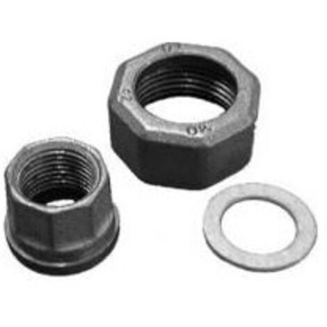 Raccord 1/2" en fonte noire pour tube DN15 - SIEMENS : ALG153