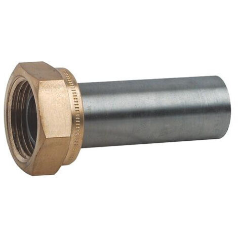 RACCORD 2 PIECES A JOINT PLAT A SOUDER SUR ACIER
