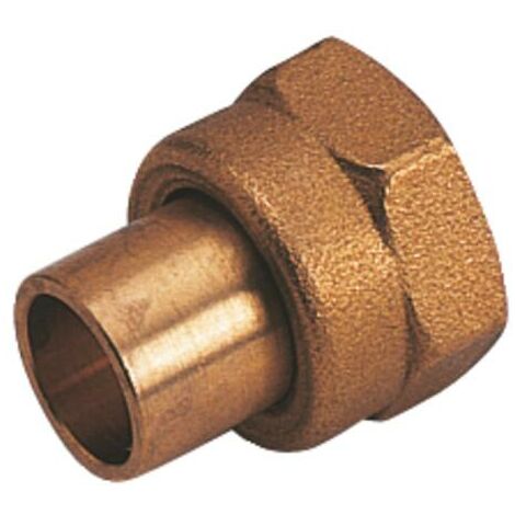 Raccord 2 pièces avec joint - écrou M20x150 / à souder 14