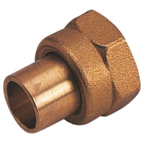 Raccord 2 pièces avec joint - écrou M20x150 / à souder 14