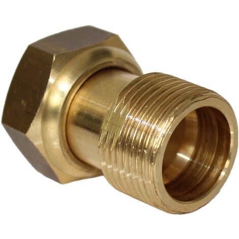 Raccord 2 pièces compteur Mâle 1" (26/34) - écrou prisonnier 1" (26/34) - Arcanaute