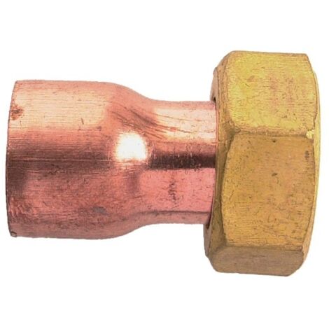 BANYO Raccord 2 pièces écrou prisonnier F26x34 - 28 - GARIS - D12113B