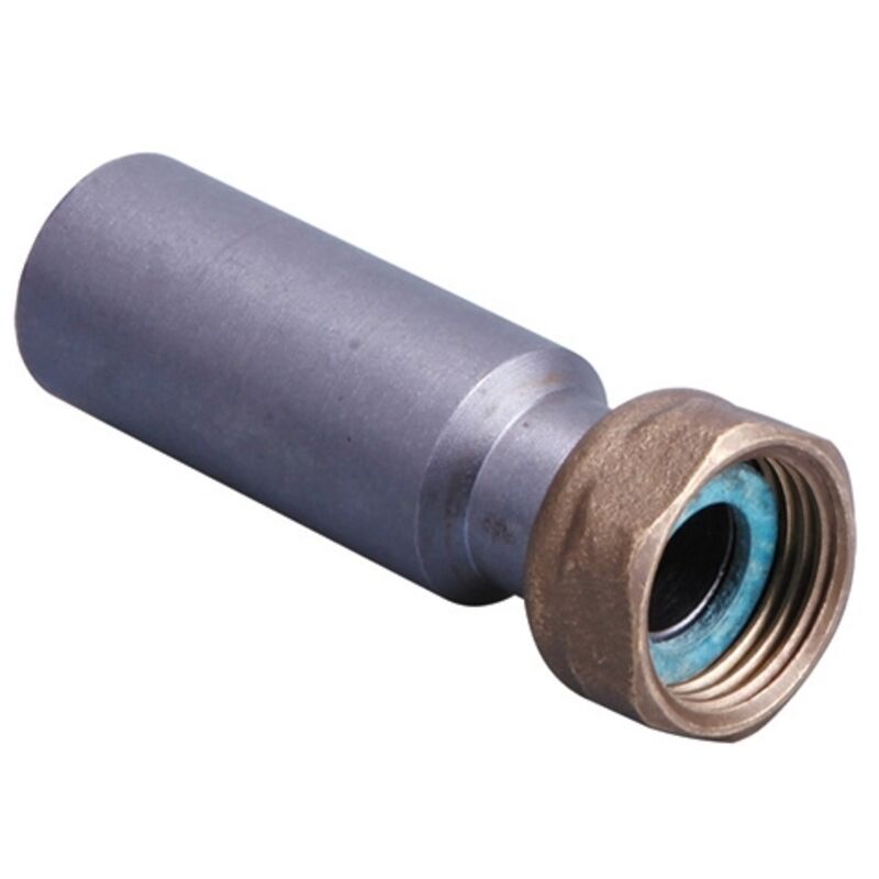 Sachet de 2 raccords NF 2 pièces Joint Plat GAZ G2"1/4 (60/70) à souder sur acier Ø60,3 - Gurtner