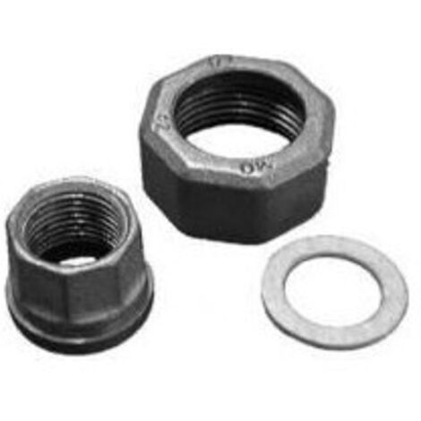 Raccord 2"1/4 en fonte noire pour tube DN40 - SIEMENS : ALG403