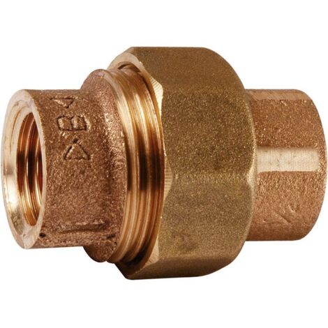 Raccord 3 Pièces Bronze étanchéité Robuste Démontable - Générique