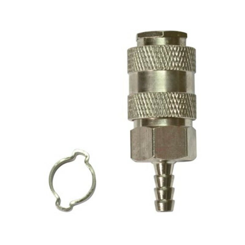 Stanley Raccord pneumatique Ø 6 x 11 mm avec embout Orion connexion rapide pour tuyaux à air comprimé usage atelier garage - vue 1