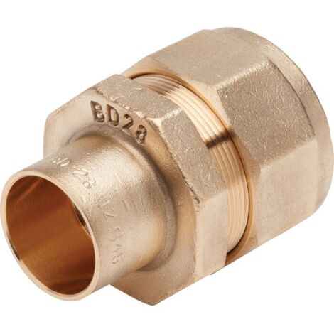 Raccord à braser banides, pour PE Ø63mm et tube Ø54mm NF