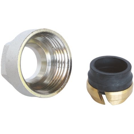 BLANC HABITAT Adaptateur pour tube cuivre Ø14 - 130-14S - Fixoconnect - Ayor