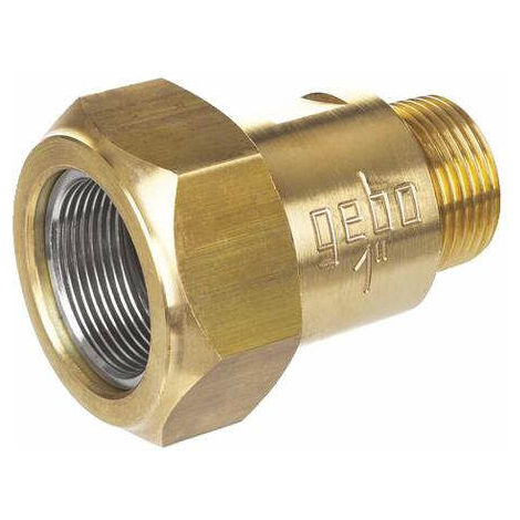 Raccord à compression laiton pour tube acier M20/27