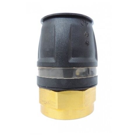 Raccord à écrou tournant pour tube multicouche Ø 40mm sortie F40X49 (1-1/2") bi-matière laiton / PPSU TECELOGO TECE 8730207