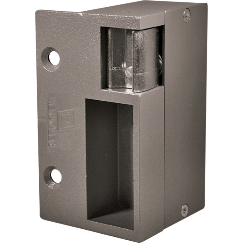 Ayor - Gâche 2 temps en applique droite 90mm 12/24V -ac/dc + varistance - heracles -1035D