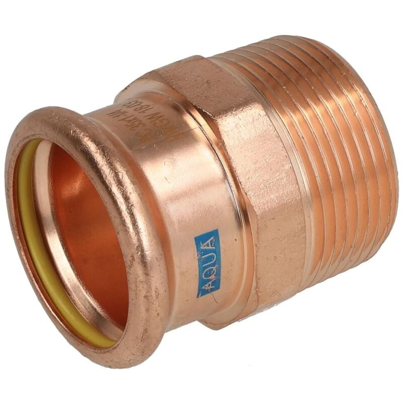 Raccord a sertir en bronze Reduction fem/male 35x1 1/4' type 6243g WG907 contour m