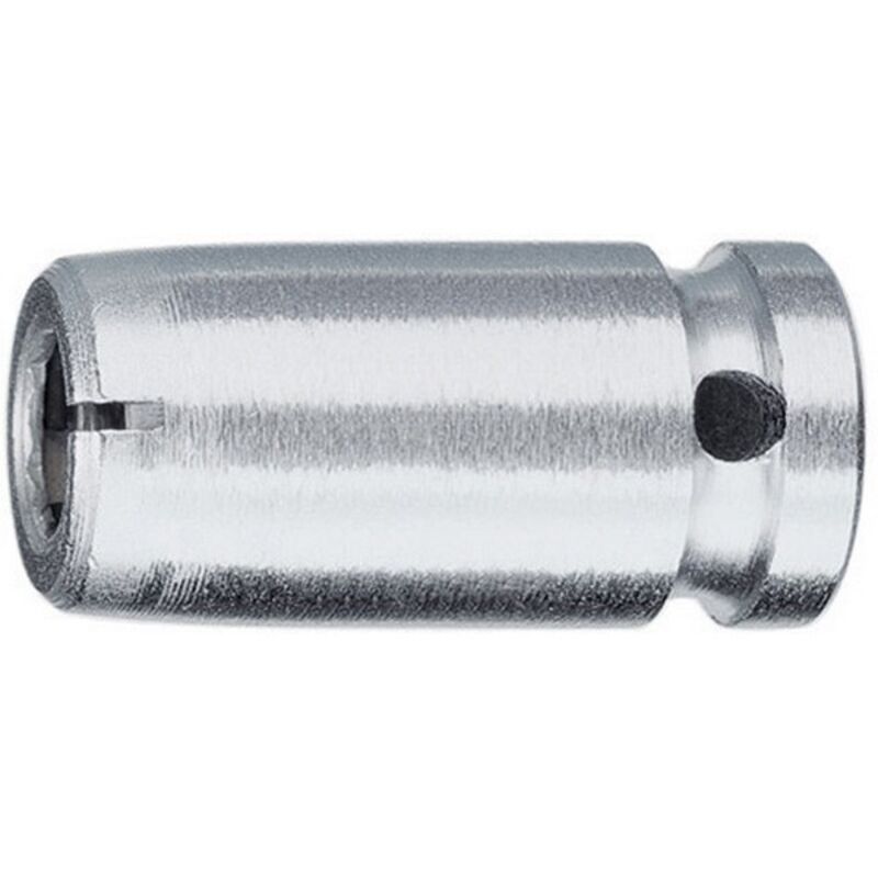 Raccord à prise de force à 6 pans 1/4'', entraînement à 4 pans 1/4'', avec segment d'arrêt, Long. totale : 25 mm