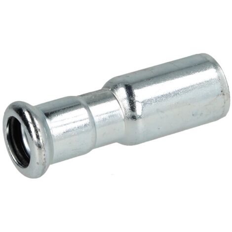 Raccord à sertir acier C réduction 18 x 12 mm M/F contour M