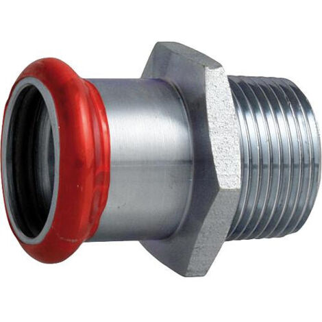 Raccord a sertir C acier Manchon de transition Fem/male 18 x 3/4" Contour M