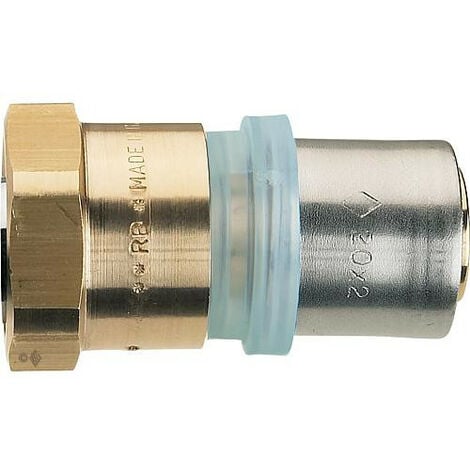 Raccord a sertir multicouche raccord filetage femelle 18x2mm - 1/2", contour TH