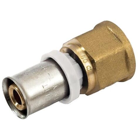 Raccord à sertir pour multicouche Acopex Alu diamètre nominal 40 fixe Femelle 1" 1/4 (33x42) - THERMACOME