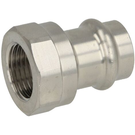 Raccord à sertir profil V en inox F54-F2