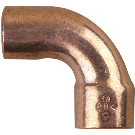 Raccord a souder en cuivre 5001a coude 90°, 18 mm i/a