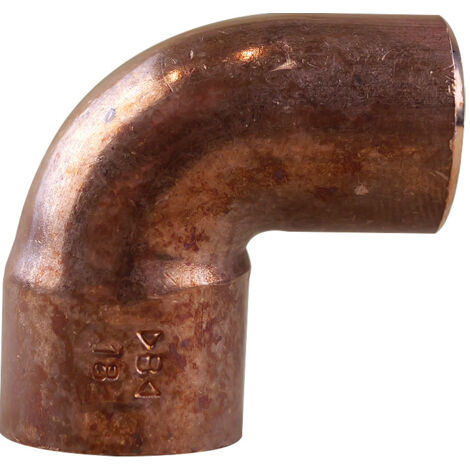 Raccord a souder en cuivre 5092 Coude 90° 18 mm fem/male WG905