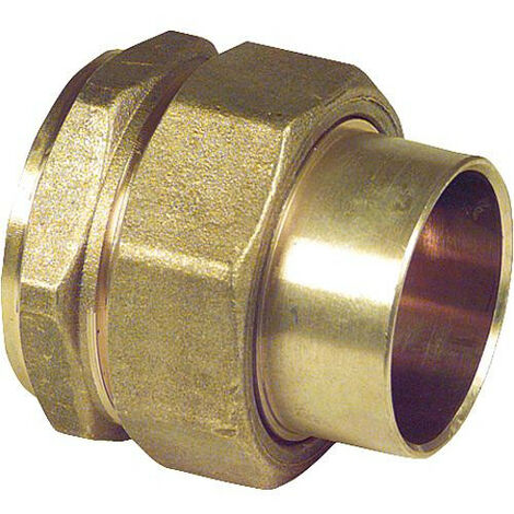 Raccord a souder en laiton rouge 4340g Raccord a vis joint conique un cote filet fem. 28-R 1" WG906 "