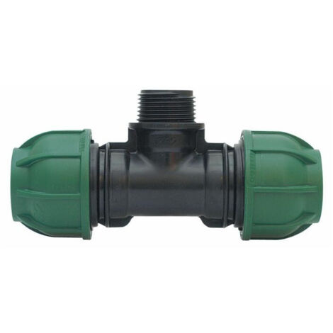 Raccord à "T" pour PE 32 mm fileté 1" M