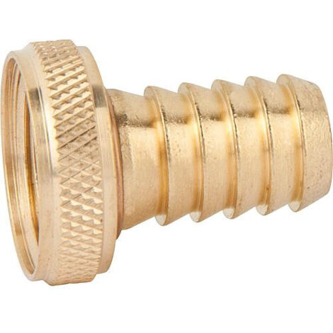 Raccord à vis de tuyau flexible vers bouchon dégorgement 93 005 79 vanne test DN15 (1/2") x 80 mm