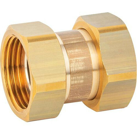 Raccord a vis specifique DN25(1"), ecrou bilateral