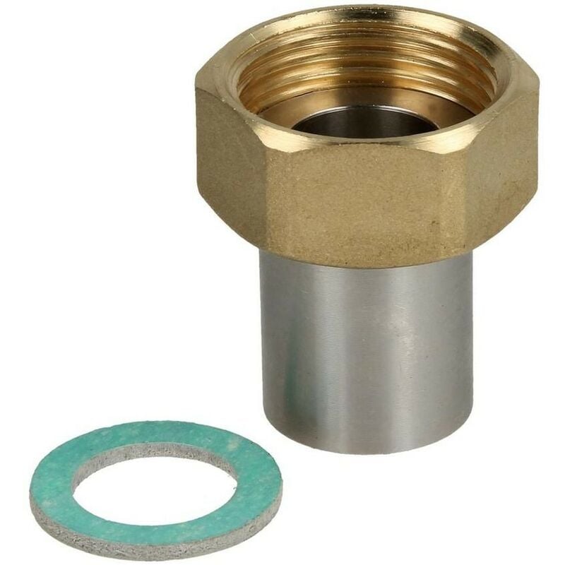 Raccord à visser avec douille à braser DN65 x 2 1/2'