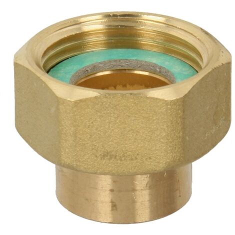 Raccord à visser avec douille à souder 22 mm x écrou à chapeau 1''