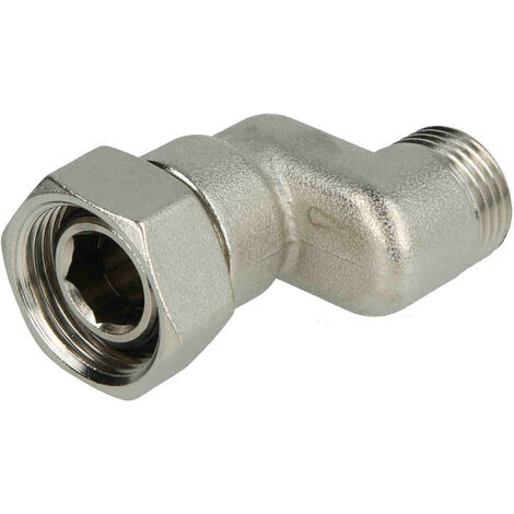 Raccord à visser excentrique de 10 mm M15/21 ecrou tournant 20/27