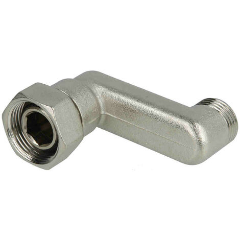 Raccord à visser excentrique de 60 mm M15/21 ecrou tournant 20/27