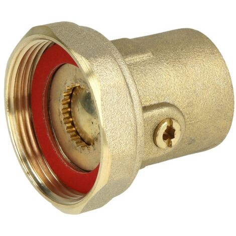 Raccord à visser pour pompe 1 1/2’’ x 1’’ FF blocable avec joint
