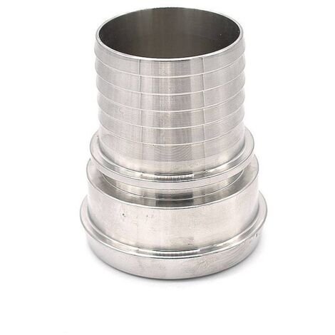 Raccord alimentaire femelle avec douille DIN inox 316 DN65