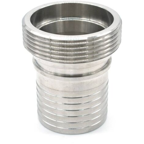 Raccord alimentaire male MACON avec douille en inox 316 DN50