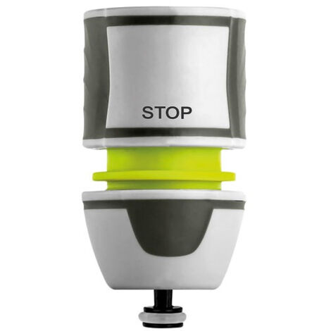 Raccord aqua stop plastique  ø15 mm bimatière - TECHN