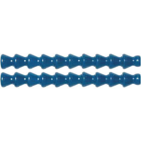Raccord articulé taille 1/4 po. Longueur totale 294 (2 x 147) mm sachet de 2 pièces LOC-LINE