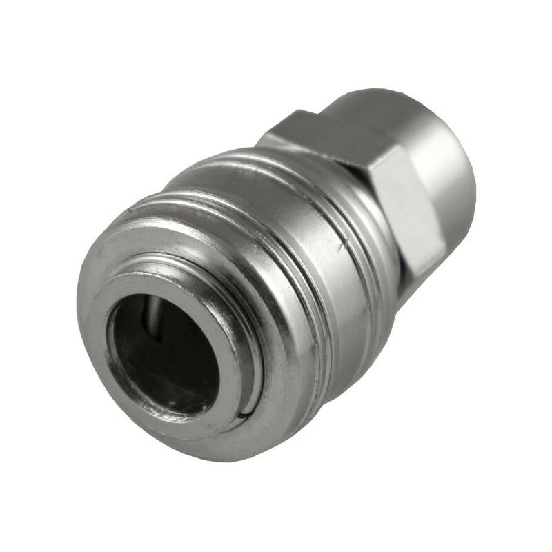 Silverline Coupleur Euro - 2 pièces - 8 mm - Baïonnette - Longueur 40 mm - vue 2