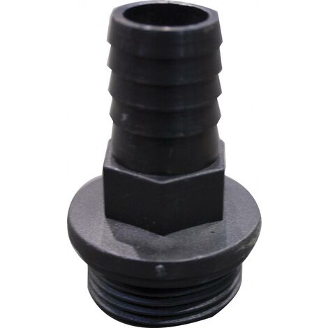 RACCORD CANNELE PLASTIQUE MALE 1'' x 20 RENSON