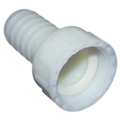 Raccord cannelé polyamide écrou libre femelle 26 x 34 mm – Tuyau 25 mm – Pression PN 16 bar – Température 0-90°C – Joint EPDM – Codital