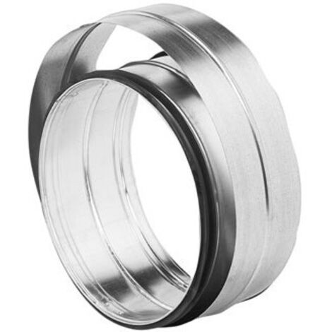 Raccord circulaire mâle galva isol D630mm Ep. Isolation25mm NATHER 549616